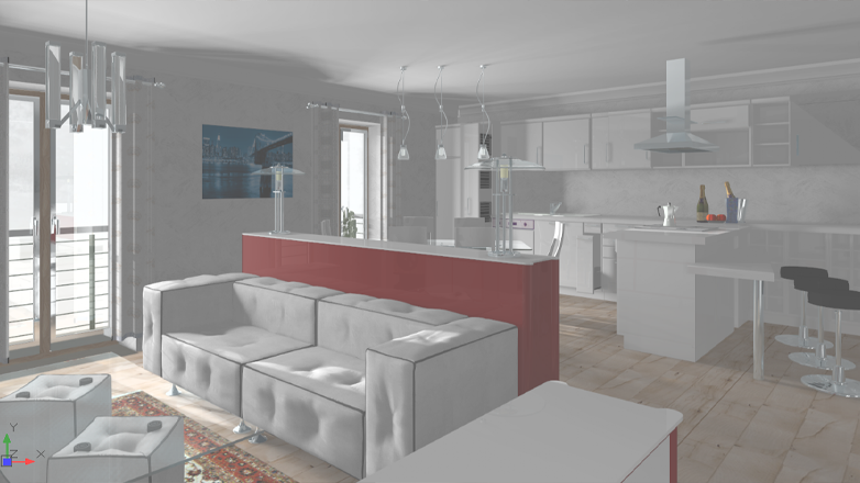 3 prima creazione dei nostri clienti rendering gcad - strumenti topografici