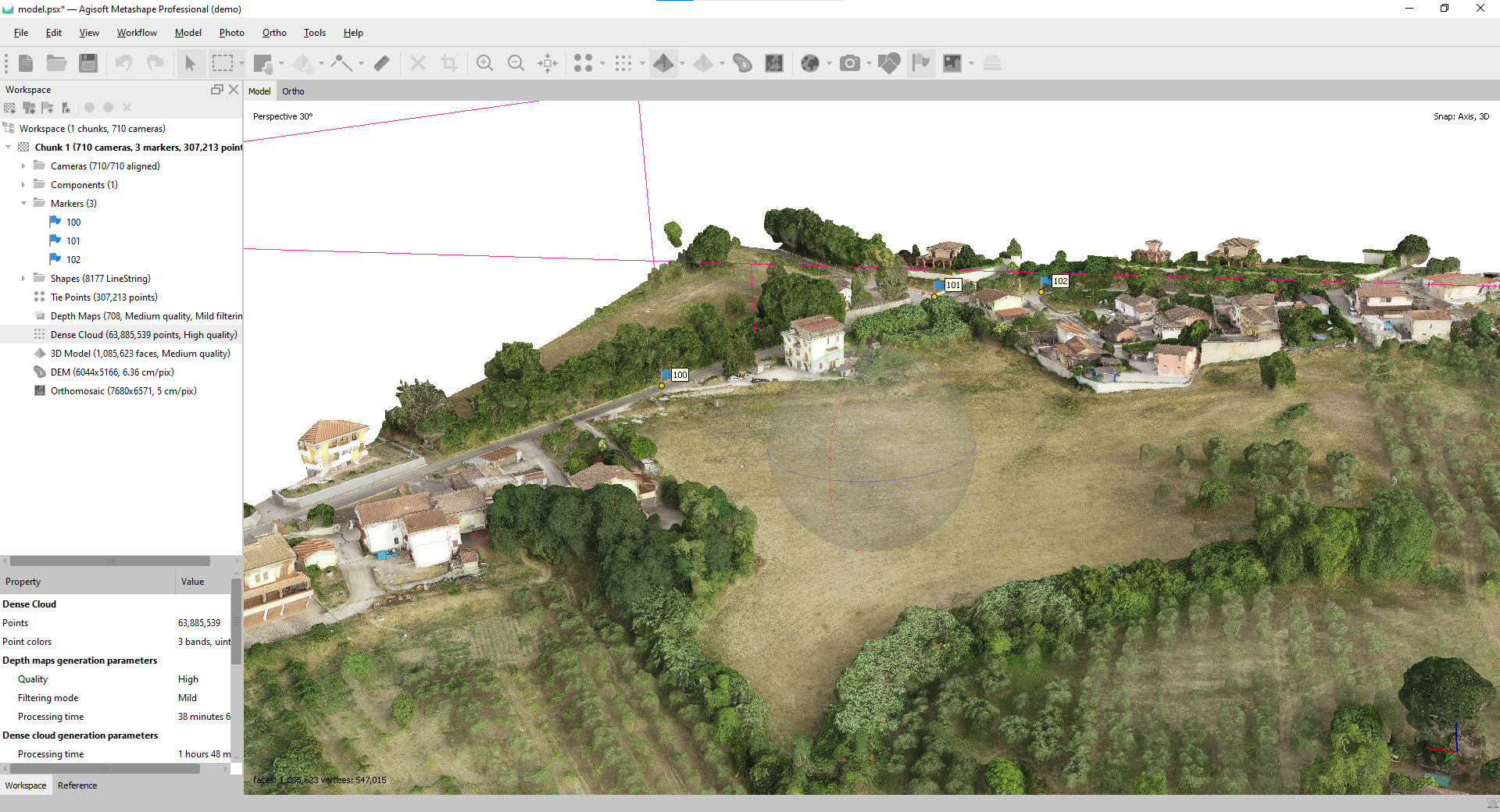 agisoft metashape software fotogrammetria - strumenti topografici