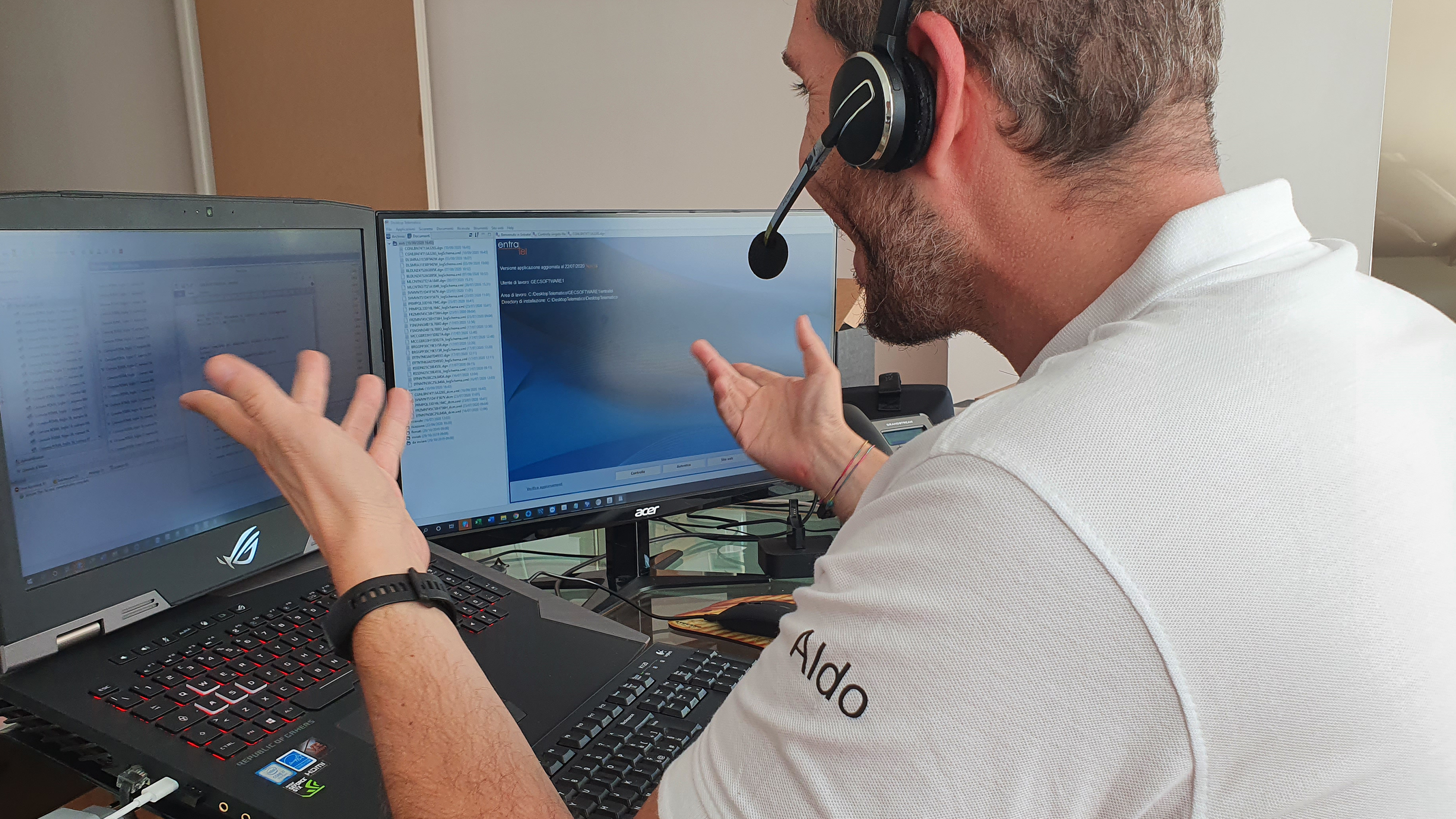 come ti contatta il tecnico per fornirti assistenza strumenti topografici