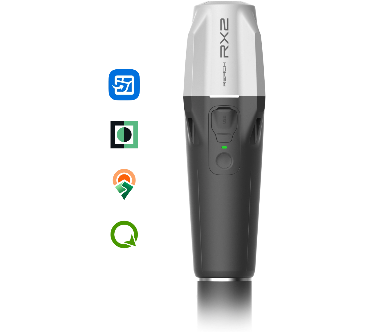 compatibile con esri e altre app gis emlid reach rx2 strumenti topografici