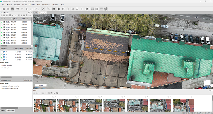 distanze aree e volumi tutto misurabile - software metashape strumenti topografici