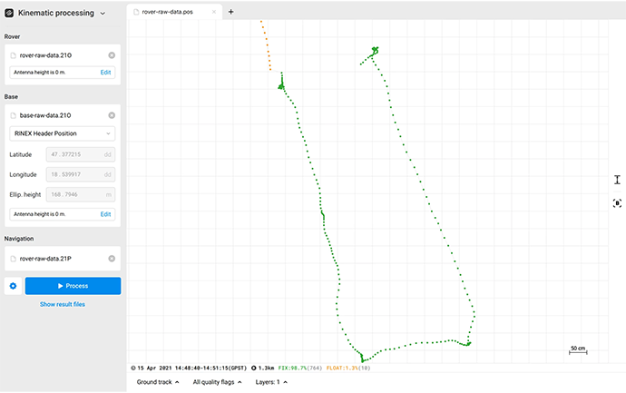 elaborazione cinematica 1 software gratuito emlid studio strumenti topografici