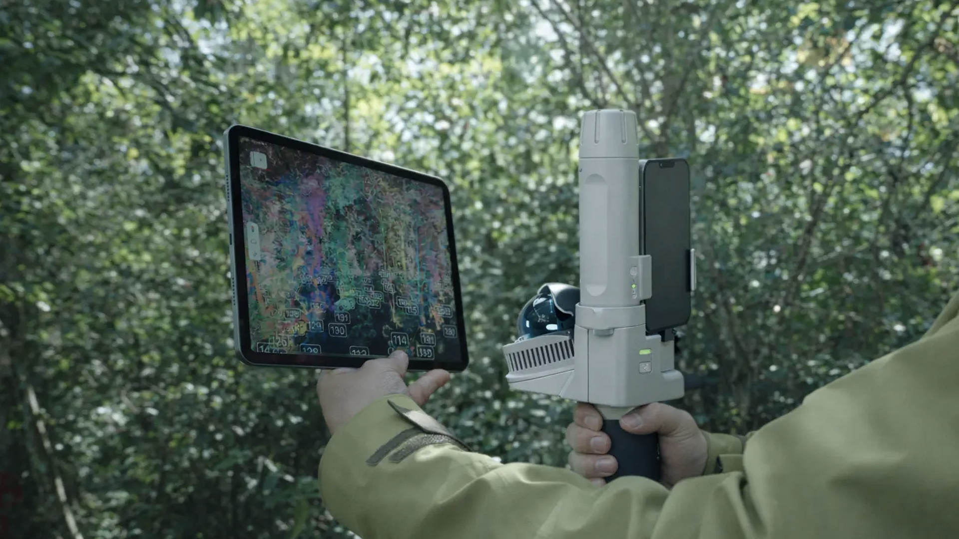 fjd trion model su tablet v4e lidar kit strumenti topografici