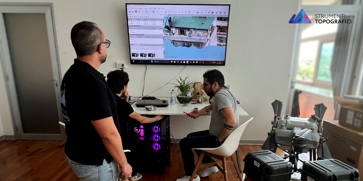 formazione droni strumenti topografici