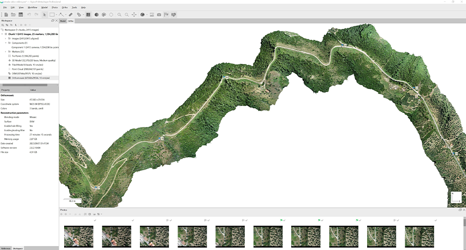 Fotogrammetria - software strumenti topografici