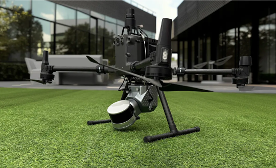 integrazione drone con slam fjd trion s2 strumenti topografici