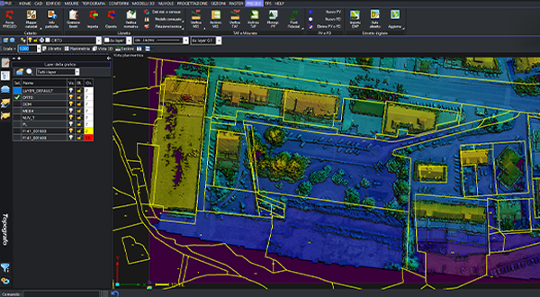 modelli digitali del terreno servizi di ricostruzione 3d - strumenti topografici