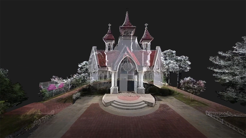 nuvole di punti risultati fjd trion p2 strumenti topografici