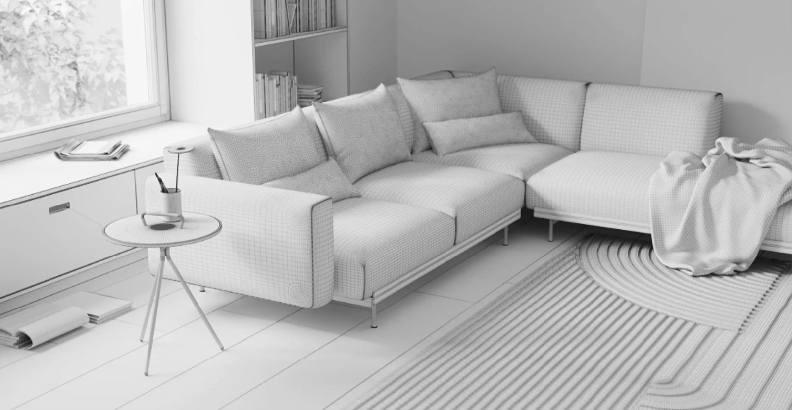 servizio completo di rendering prima - strumenti topografici