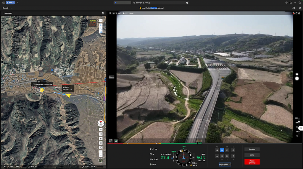 software dji flighthub 2 per droni dji serie enterprise strumenti topograficiwebp