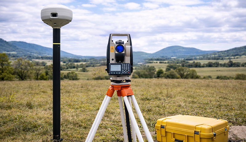 stazioni totali come supporto a flussi integrati - strumenti topografici