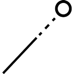 tpad punto prolungamento strumenti topografici