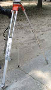 Piombino a bastone-strumento topografico