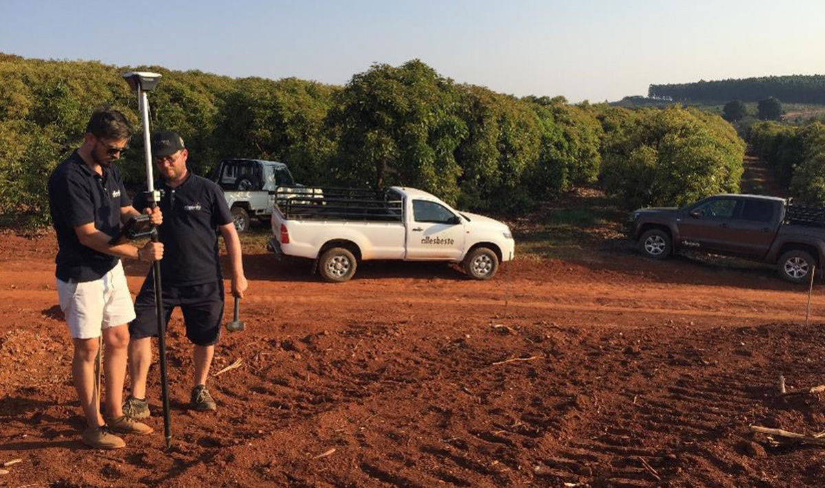 Mappatura con Emlid Reach RS+ - Allesbeste Farm, Sud Africa