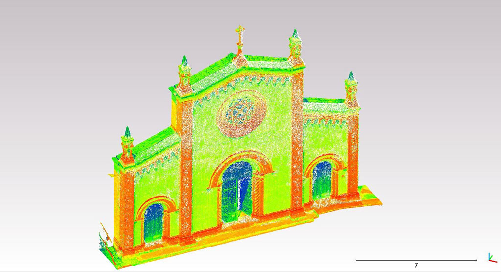 Confronto Cloud to Cloud in Cloud Compare