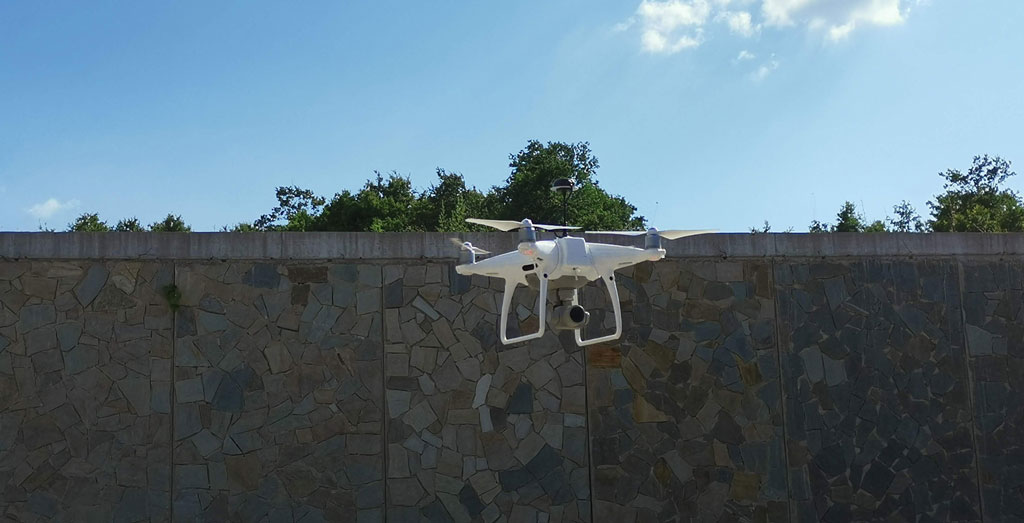 Fotogrammetria senza target con DJI Phantom 4 PRO PPK