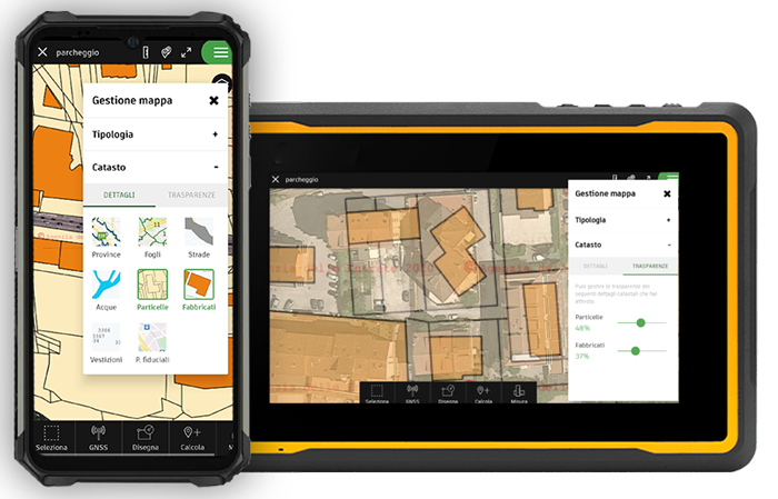TPad- software topografico da campo compatibile con dispositivi mobile e tablet