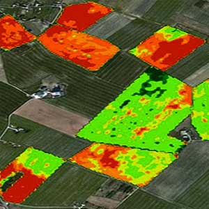 Agricoltura aerea rilievo