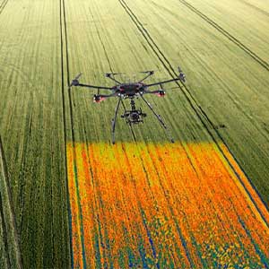 Agricoltura di precisione con drone