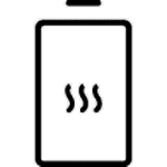 Icona cambio a caldo della batteria