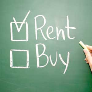 Noleggiare invece di acquistare