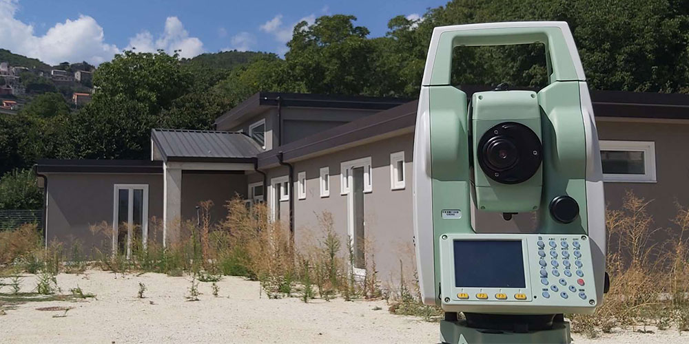 Stazione totale di 2" di precisione centimetrica Galileo TS-402R