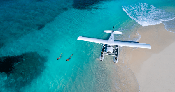 Immagine mare scattata con DJI Phantom 4 RTK