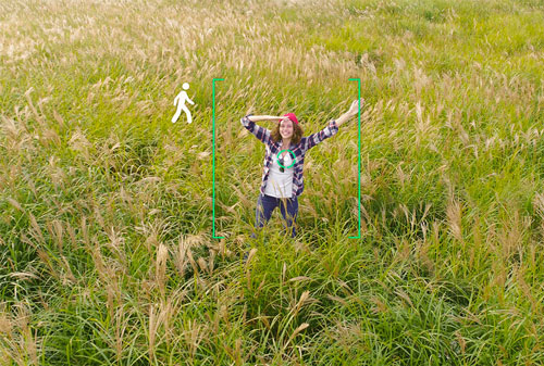 Rilevamento ostacoli e persone con DJI Phantom 4 PRO RTK