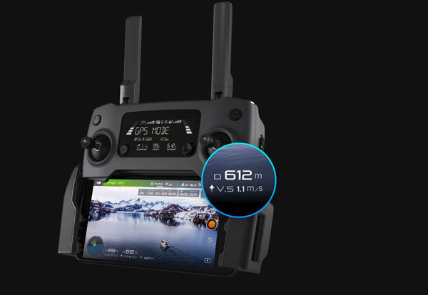 Funzioni del radiocomando del DJI Mavic 2 PRO