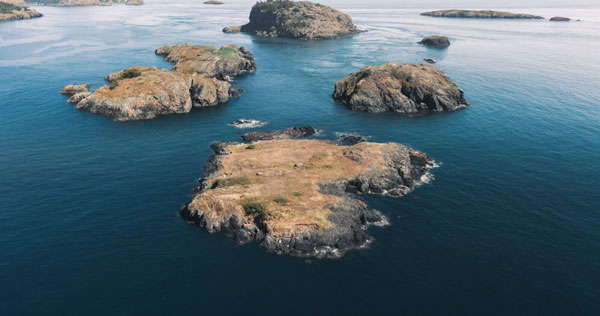 Immagine costa scattata con DJI Mavic 2 PRO