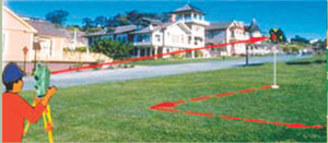 Programma tracciamento della stazione totale Galileo TS-402R