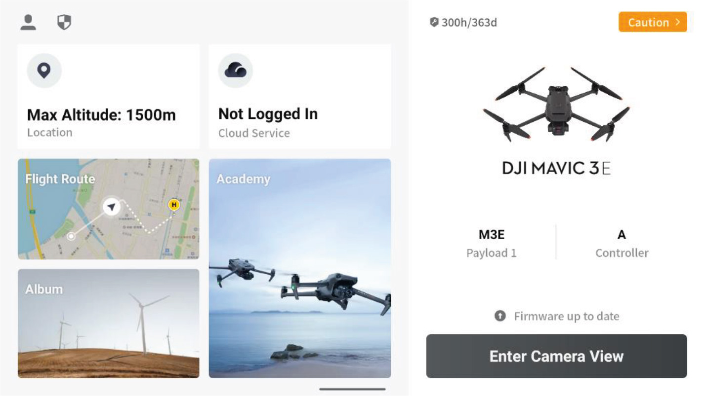 DJI Pilot 2 per DJI Mavic 3E Enterprise