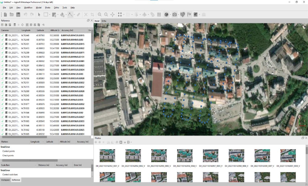Fase-di-allineamento-delle-fotografie